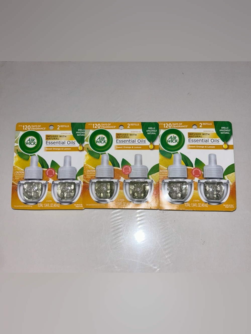 Air Wick Sweet Orange & Lemon Plug-In Refills - Orange